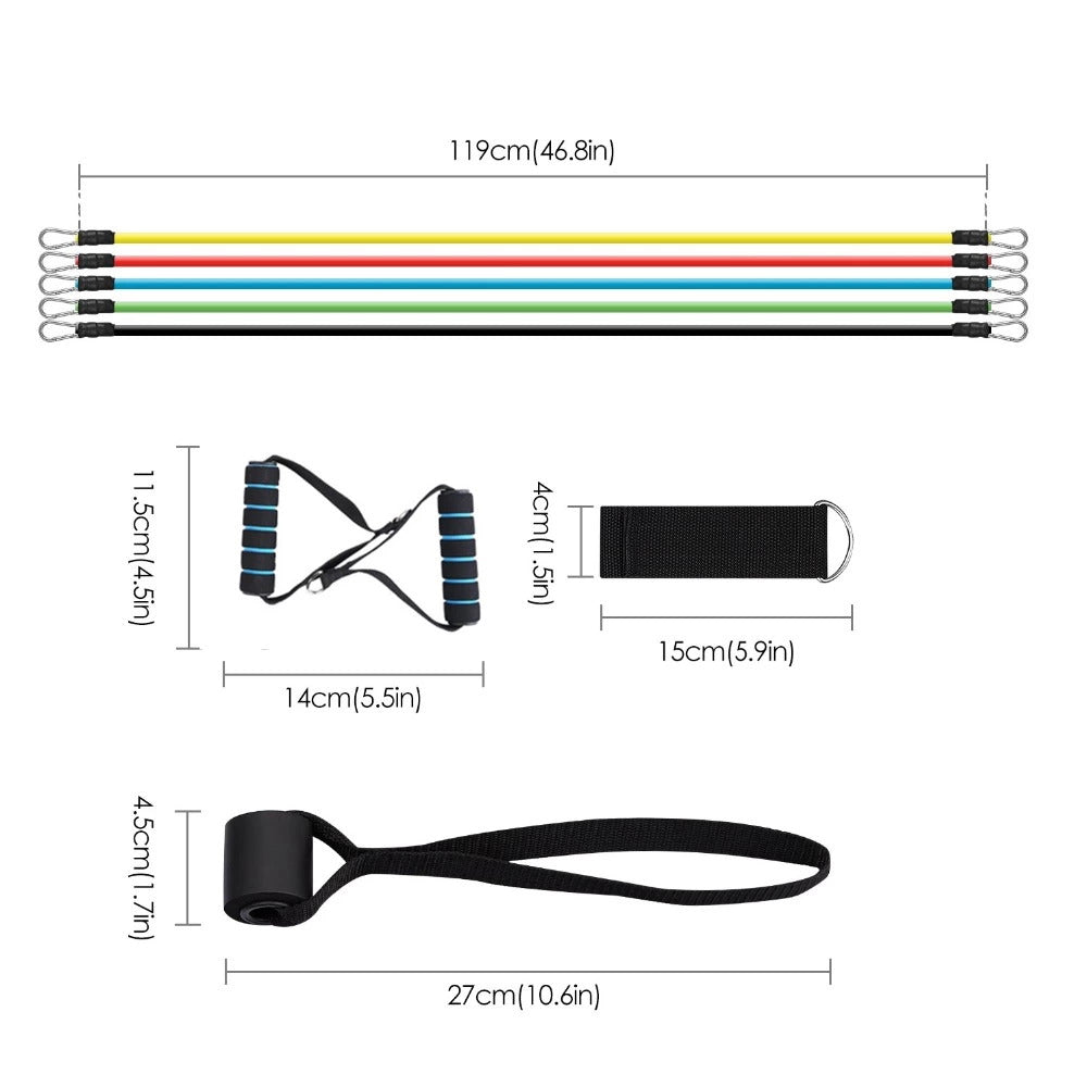 ARCFIT 11 Pieces Resistance Band